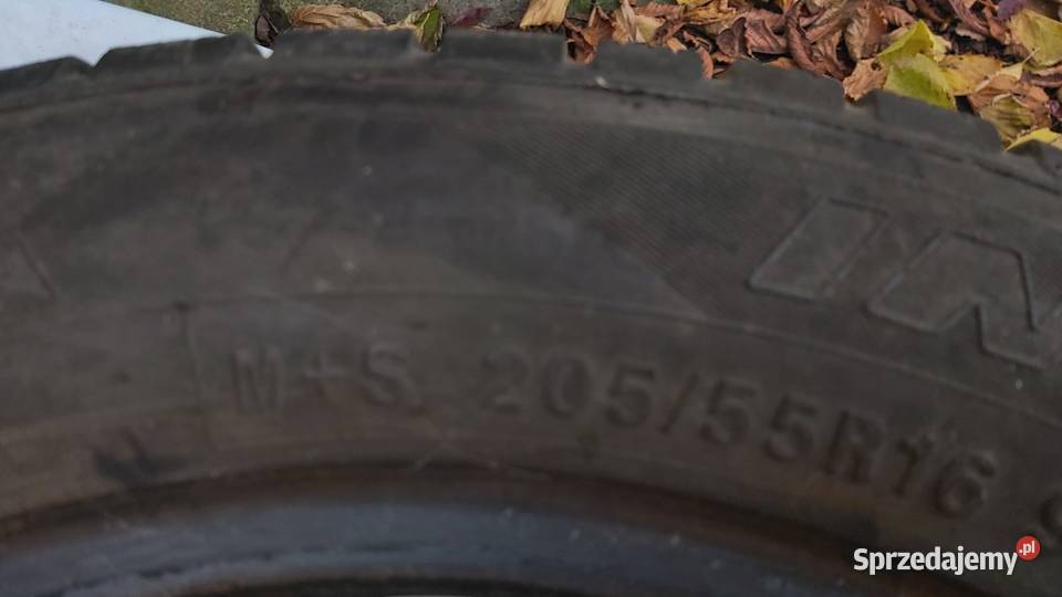 4 opony zimowe 16 x 55 x 205