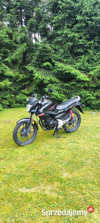 Honda CB125F 2018 2482 Pełna historia lubelskie Józefów