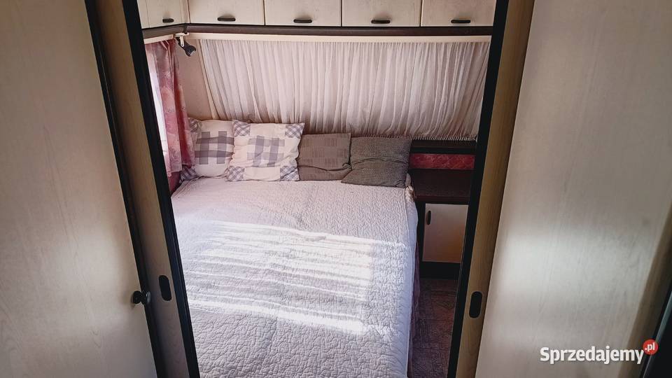 przyczepa kempingowa HOBBY campingowa kemping śląskie Międzybrodzie Bialskie