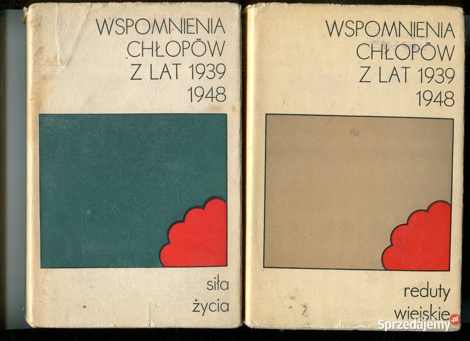 Wspomnienia chłopów z lat 19391948 Reduty Rok wydania 1969 Szczecin