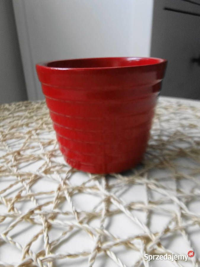 Ładna ceramiczna osłonka na kwiatek Warszawa