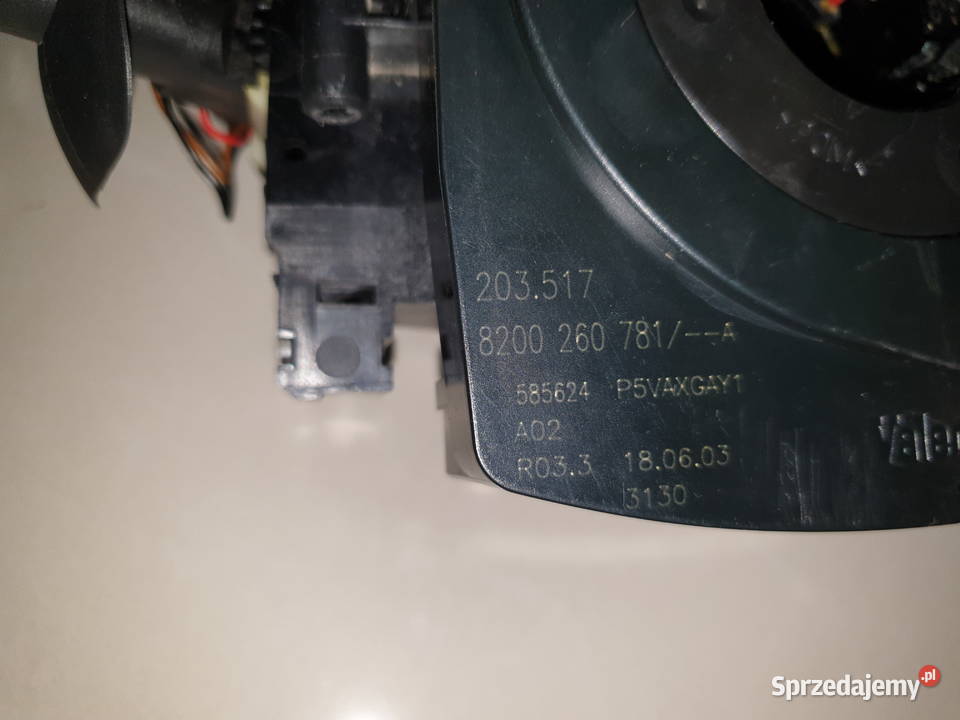 Przełącznik zespolony Renault Espace IV Wyposażenie elektryczne kujawsko-pomorskie Bydgoszcz