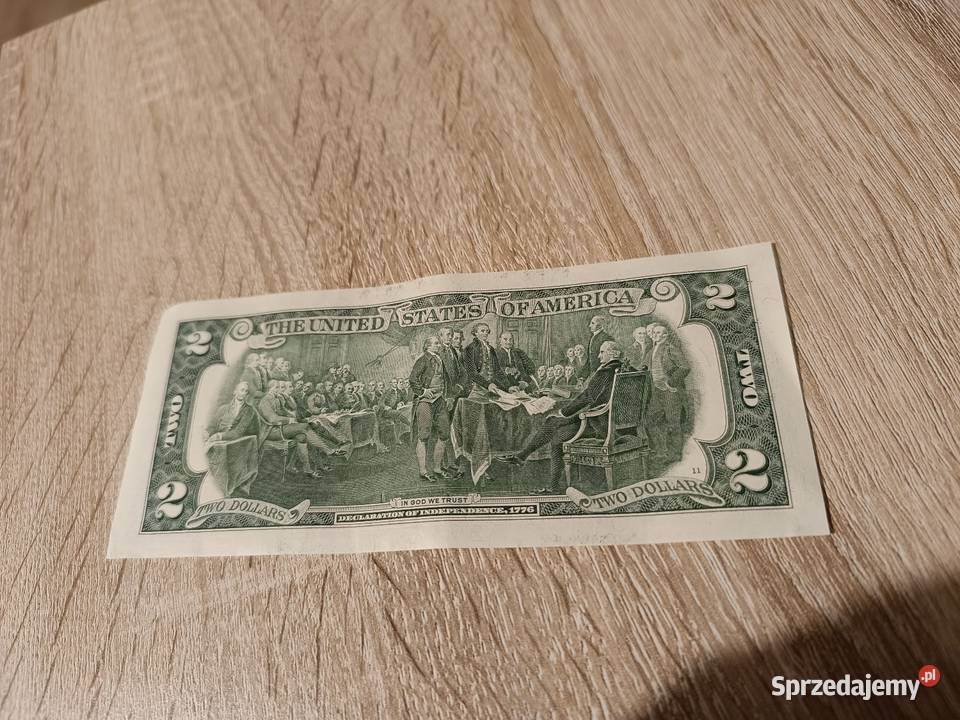 Nowy banknot dwudolarowy 2 United States of podkarpackie Rzeszów