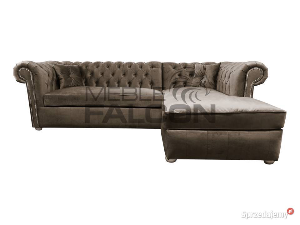 Pikowany narożnik Chesterfield Focus PRODUCENT Łóżka, wersalki i sofy mazowieckie Warszawa