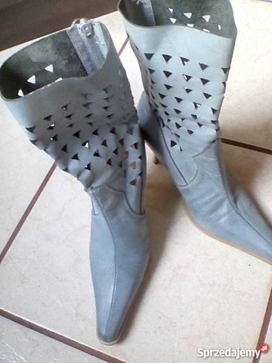 kozaki skórzane wiosenne 25cm Iława