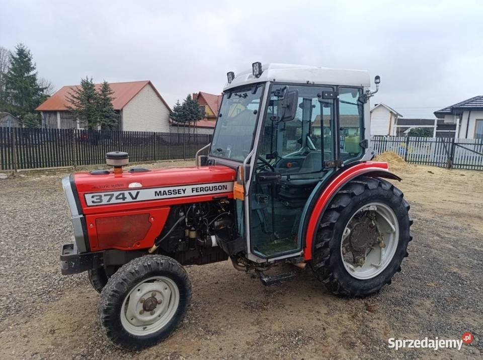 Massey Ferguson 374V sadowniczy zarejestrowany Wspomaganie kierownicy Gorzów Wielkopolski