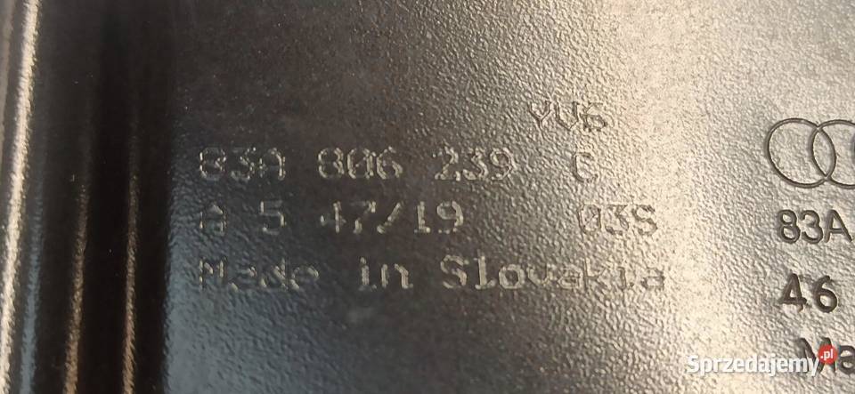 AUDI Q3 PODSZYBIE 83A805277B dolnośląskie