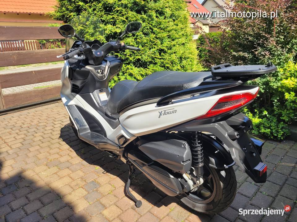 KYMCO XTOWN 300i ABS 18r italmotopila biały wielkopolskie