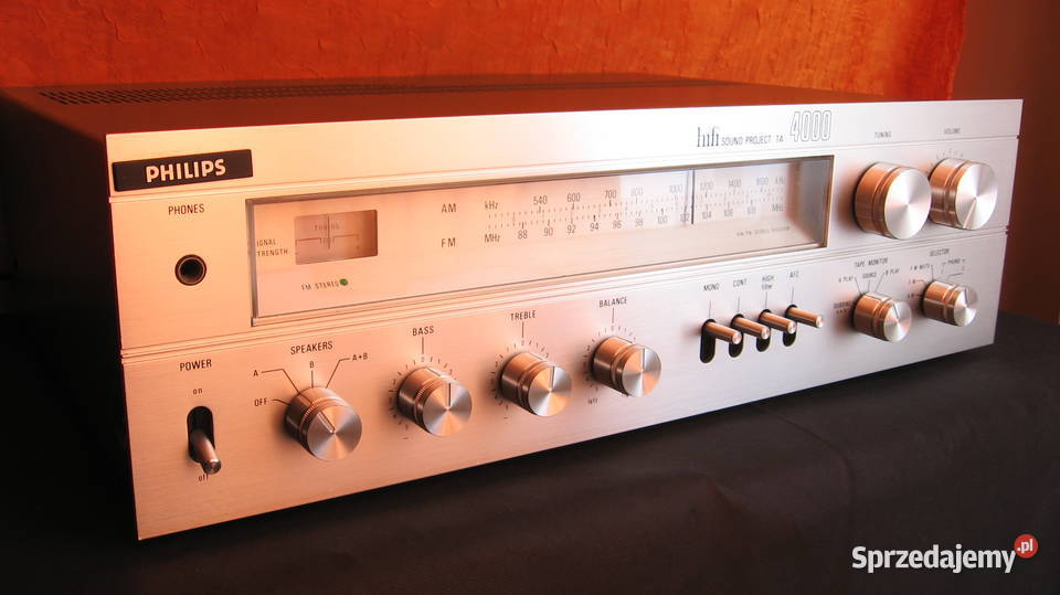 PHILIPS sound project ta 4000 AMPLITUNER dolnośląskie Świebodzice