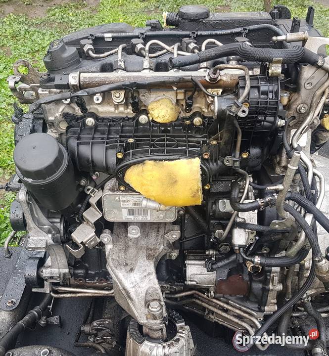 SILNIK 22 CDI MERCEDES CKLASA W204 LIF kompletny Radom