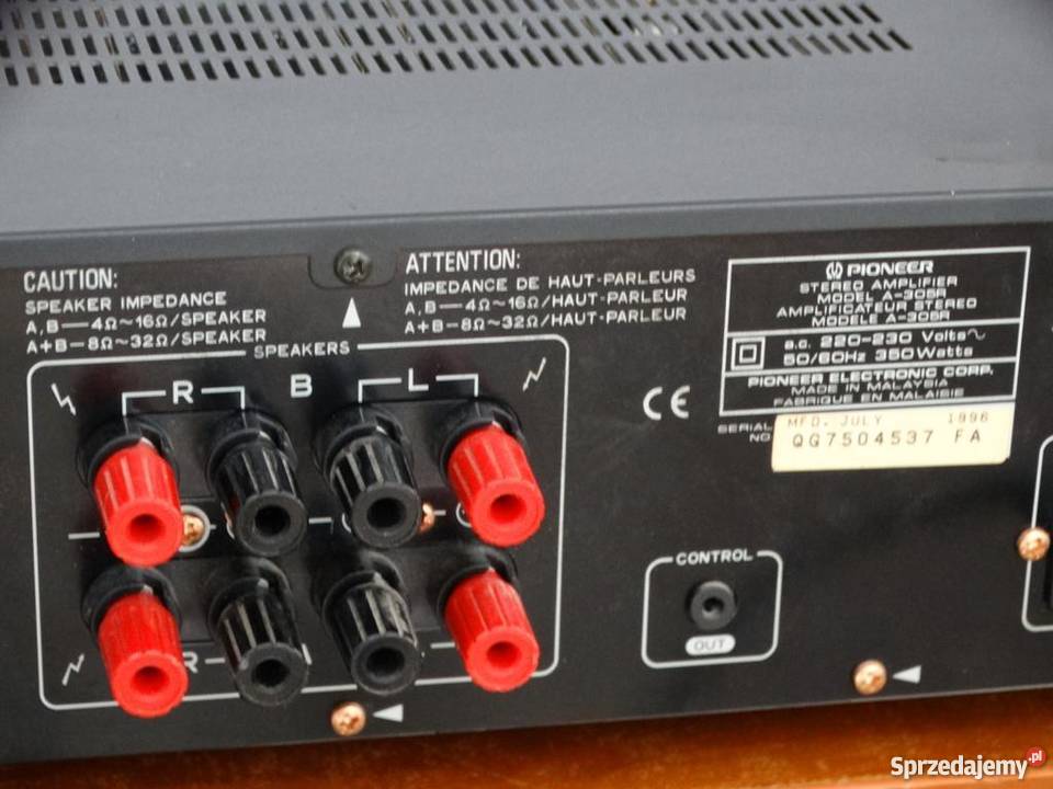 Wzmacniacz Pioneer A305R mocny 350 wat i Jasło