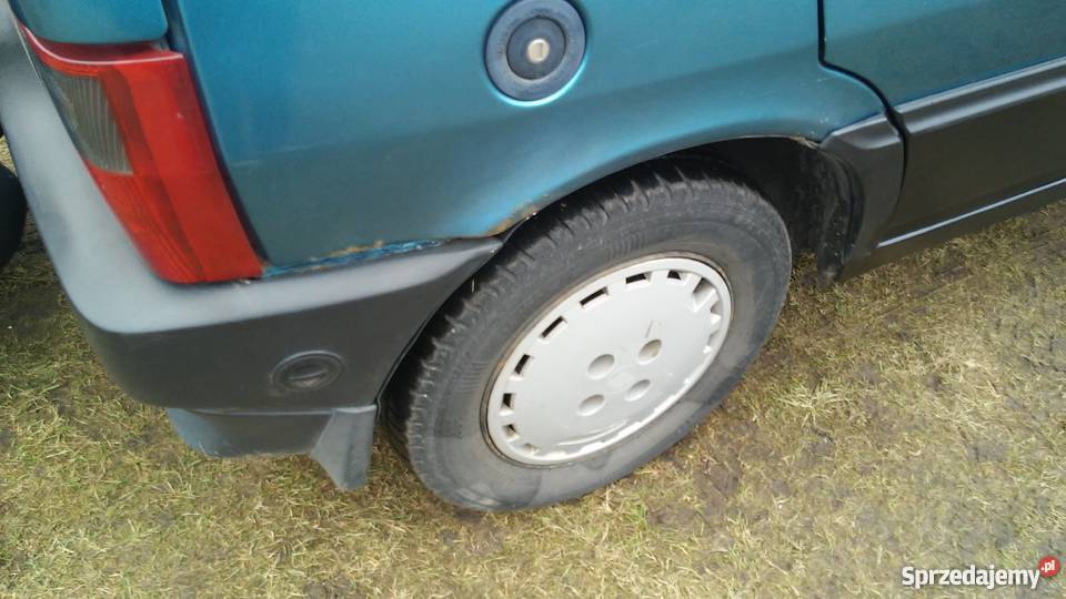 okazja fiat uno 14ieS GAZ opłaty 1996 nieuszkodzony Łochów