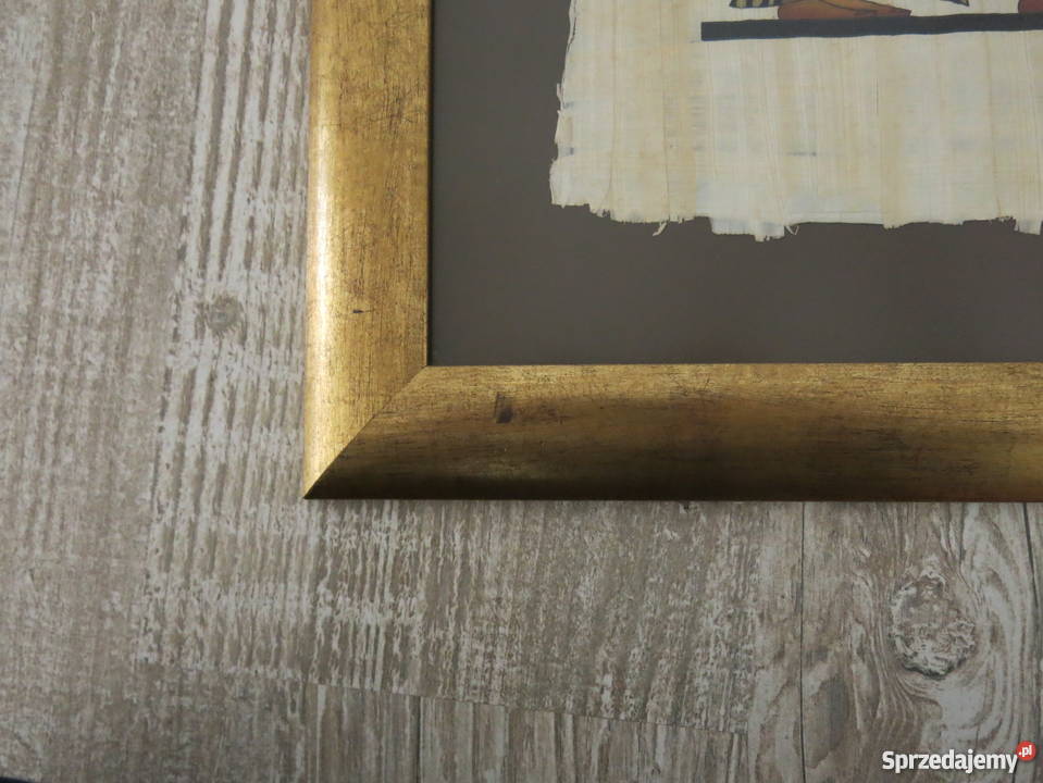 Papirus w ramce 41x51 2 sztuki Dekoracje i ozdoby Warszawa