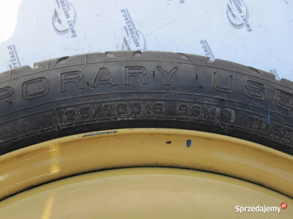 MAZDA 5 LANCER koło dojazdowe 1257016 96M 5x1143