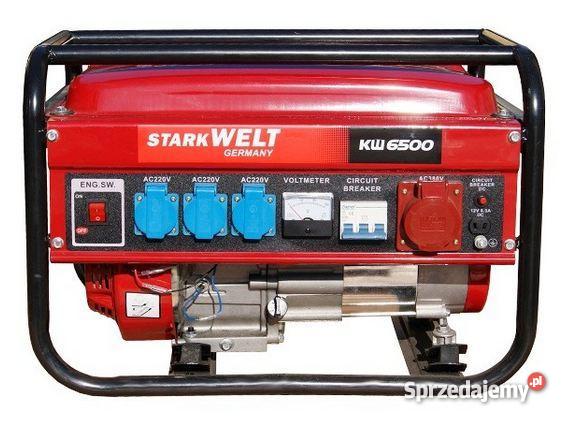 Agregat Prądotwórczy Starkwelt OHV 6500 54kW 3 Jawor