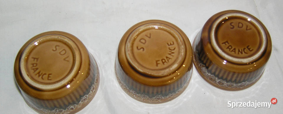 miseczki ceramiczne vintage SDV FranceD15 Bartków