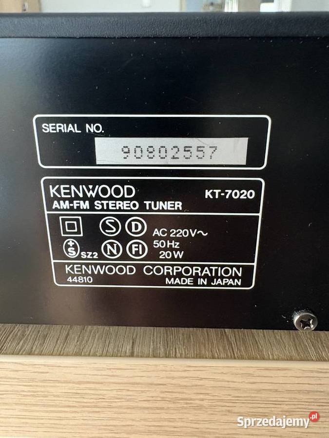 Tuner Kenwood kt 7020