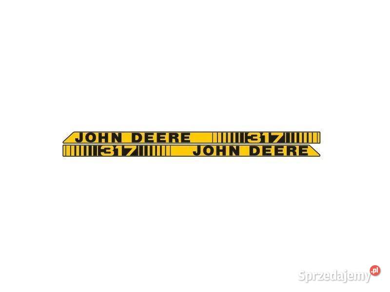 Naklejki naklejka oklejenie JOHN DEERE 317 Janików