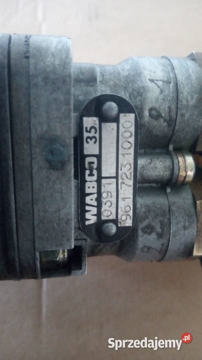 Zawór dźwignia hamulca ręcznego Wabco MAN F90 Rzędowice