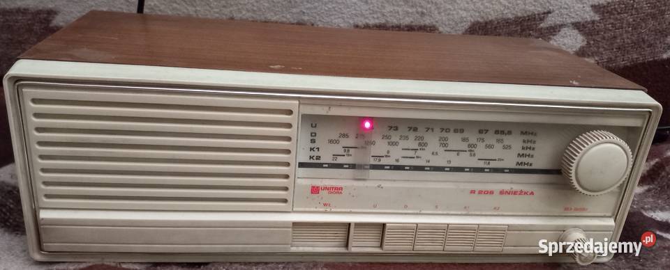 Zestaw elektroniki PRL retro radia Unitra TV Gdynia sprzedam