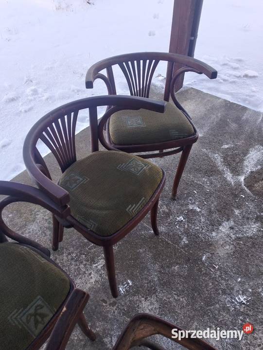 Krzesło krzesła gięte Thonet