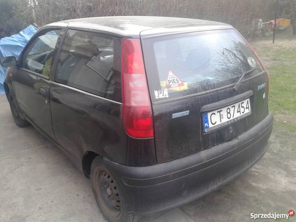 fiat Punto 1997 benzyna kujawsko-pomorskie Aleksandrów Kujawski