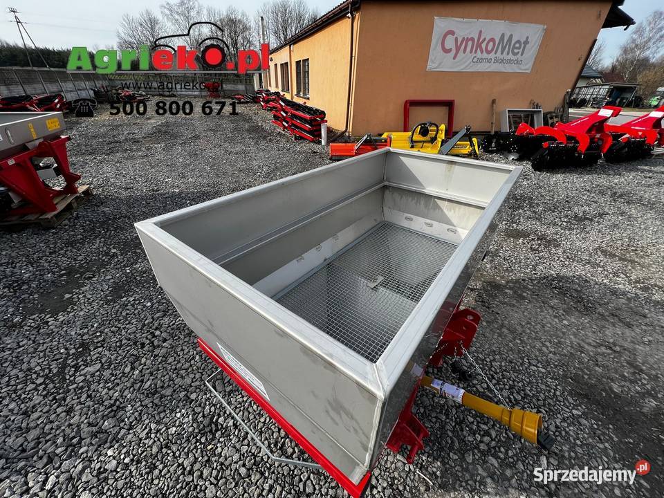 Rozsiewacz Nawozów Taśmowy Kwasówka Ocynk 600l Rypin sprzedam