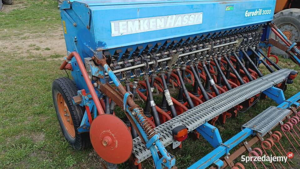 siewnik talerzowy 3m Lemken Eurodrill Borzęciczki