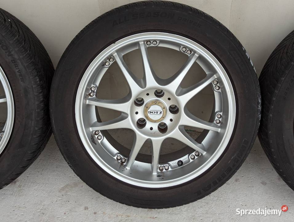 Alufelgi Dotz 5x112 24545r17 ET35 zimowe MS audi Kielce