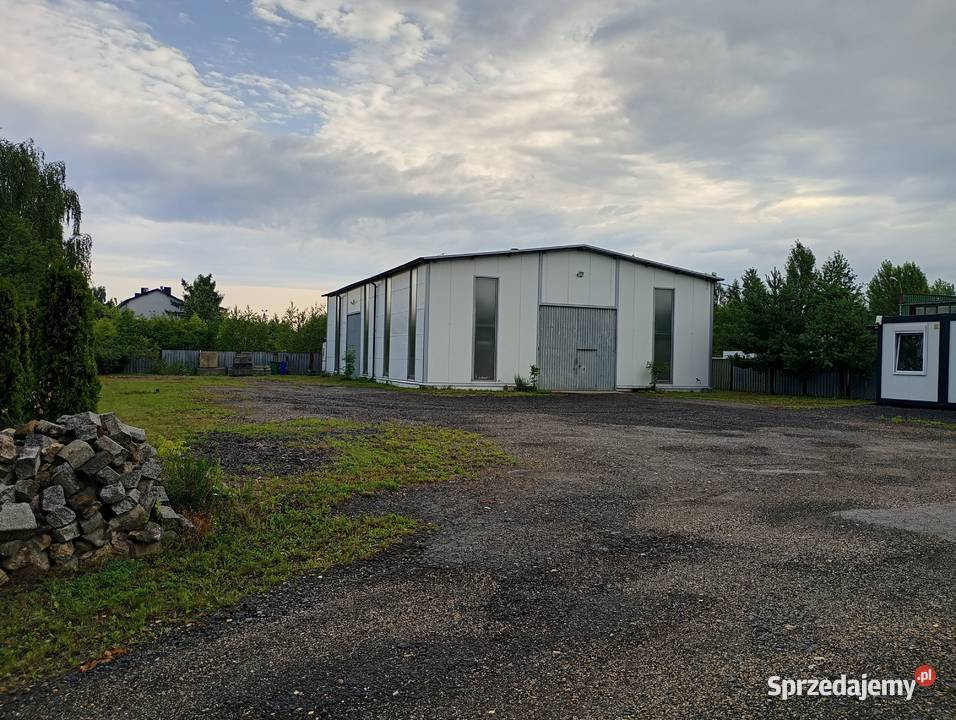 Wynajmę halę z placem i biurem Sosnowiec