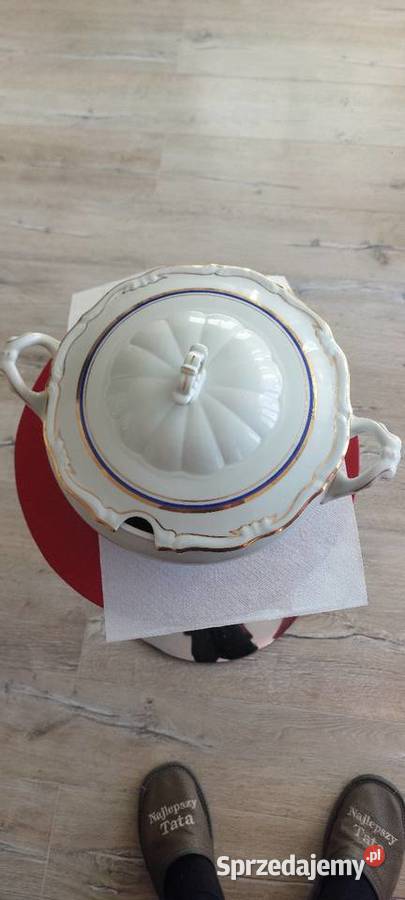 Waza I sosjerka porcelana Wawel dolnośląskie Wałbrzych