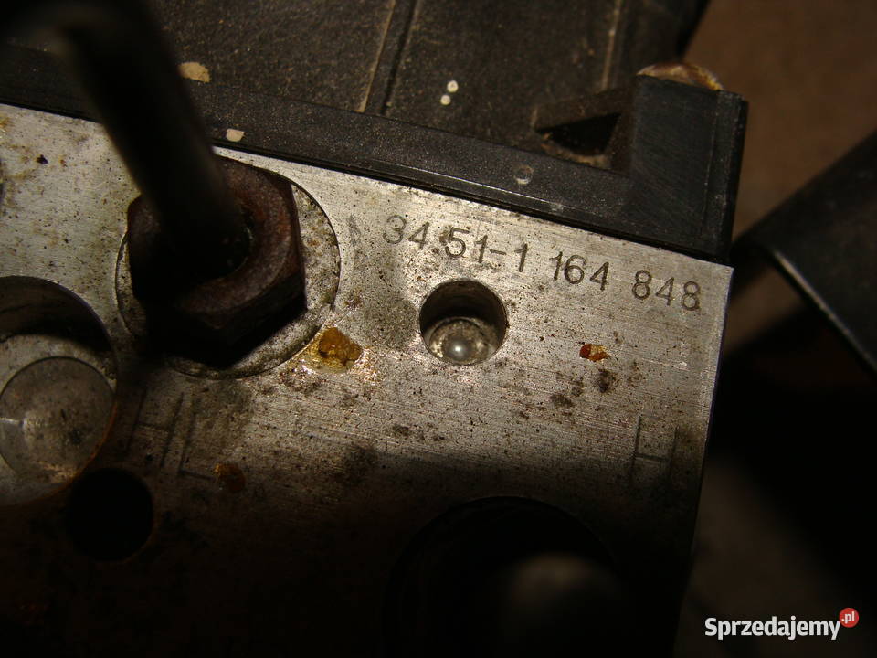 Pompa hamulcowa sterownik ABS BOSCH BMW E39 0 osobowe łódzkie Wieluń