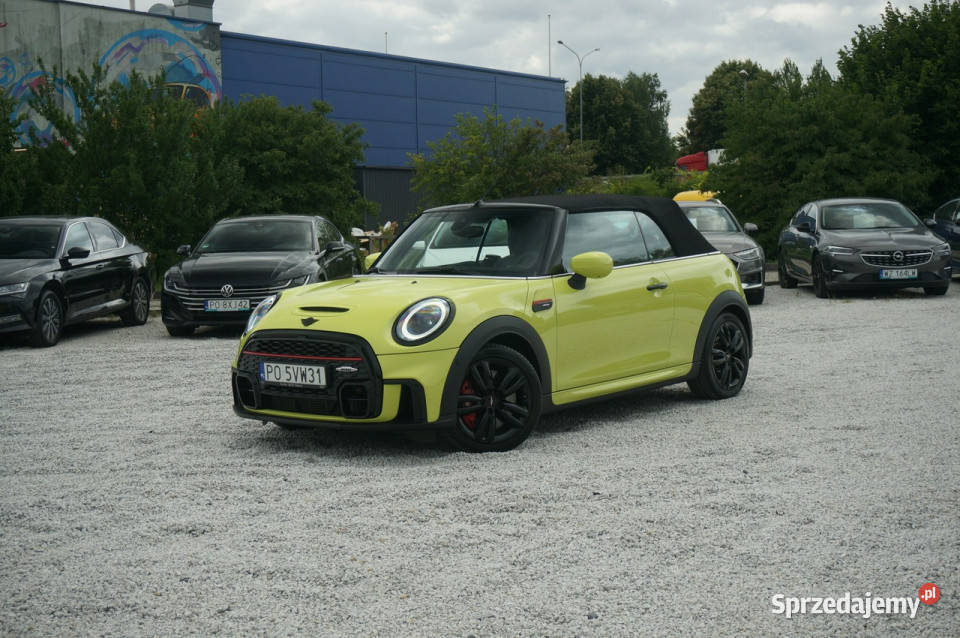 Mini John Cooper Works MINI JCW Cabrio 231 Salon wielofunkcyjna kierownica Poznań sprzedam