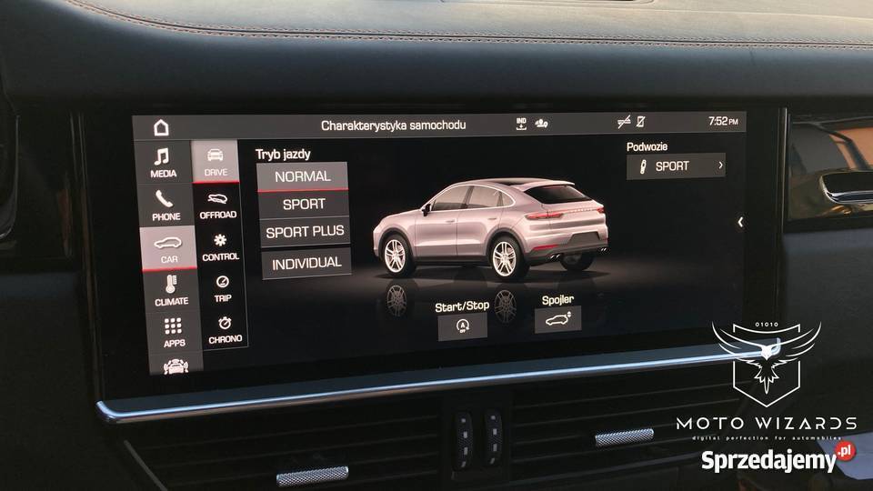 Polskie Menu USAEU PORSCHE Macan Panamera Poznań
