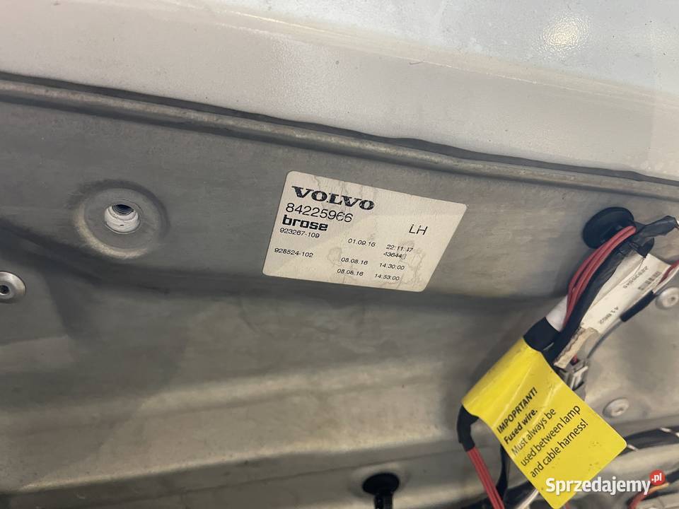Volvo fh4 mechanizm podnoszenia szyby prawy lewy Mława