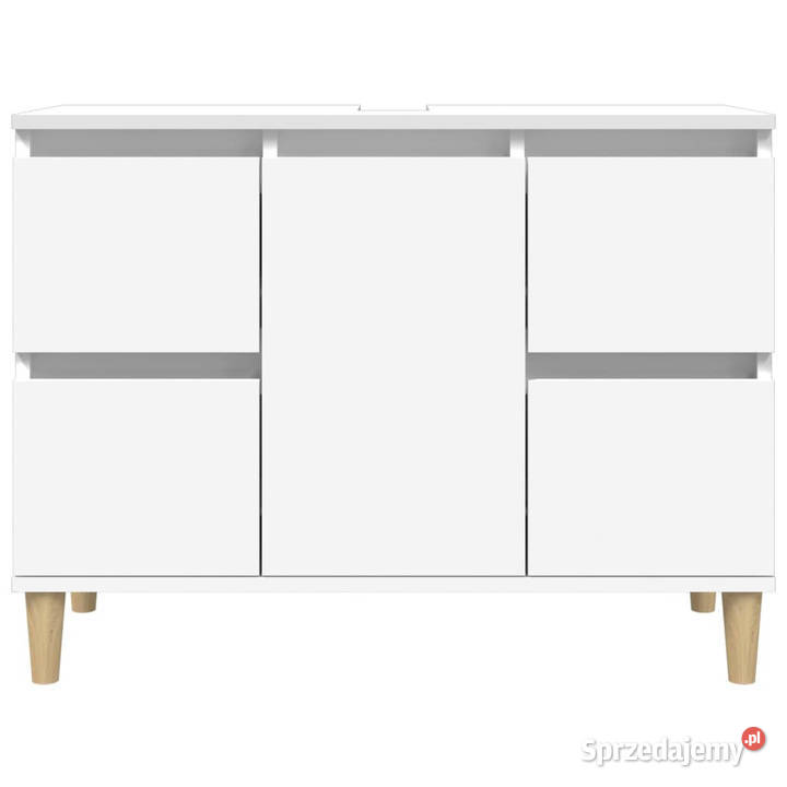 Szafka pod umywalkę biała 80x33x60 WM821268 Warszawa