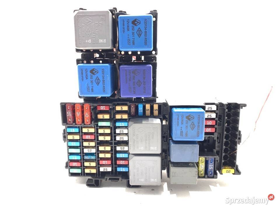 SKRZYNKA BEZPIECZNIKÓW RENAULT TRAFIC III Bus 16 podkarpackie