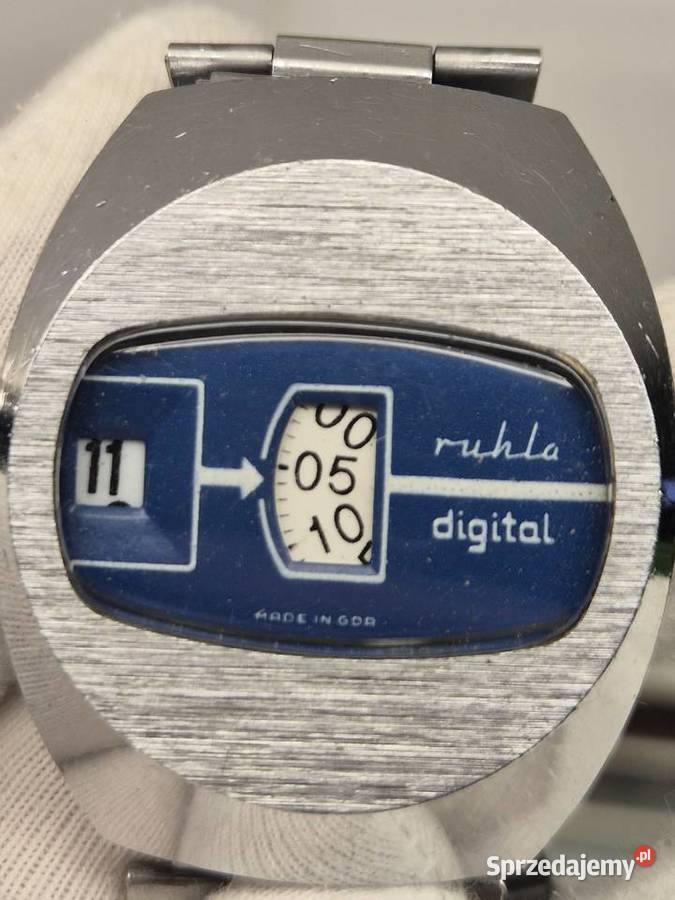 Zegarek Ruhla Digital gazomierz Męskie Chorzów