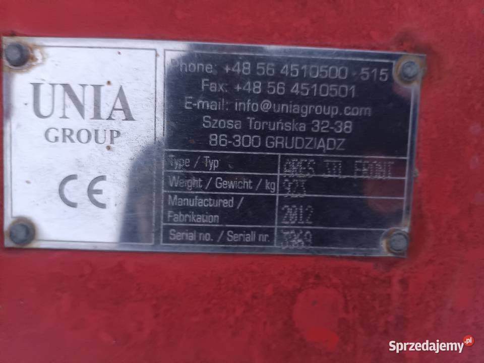 Talerzówka na przedni tuz wielkopolskie Koźmin Wielkopolski