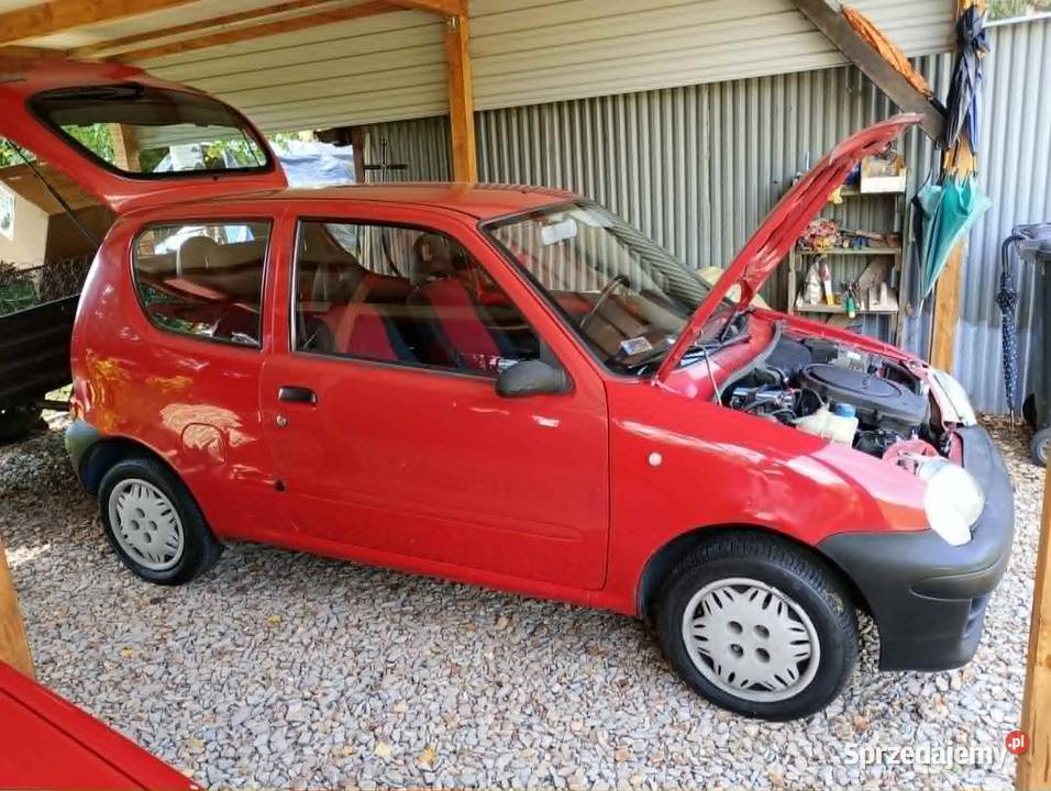 okazyjnie małe autko Fiat Seicento 11 mały Dobczyce sprzedam