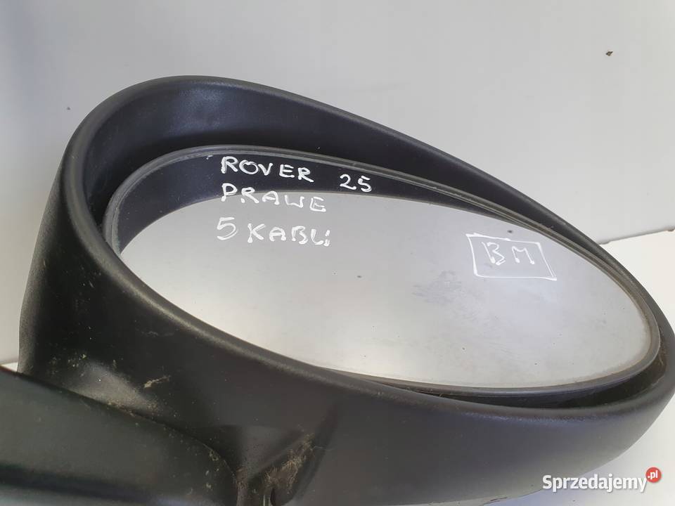 PRAWE LUSTERKO Rover 25 9505r PASAŻERA 5 kabli osobowe Lusterka zewnętrzne Chełm