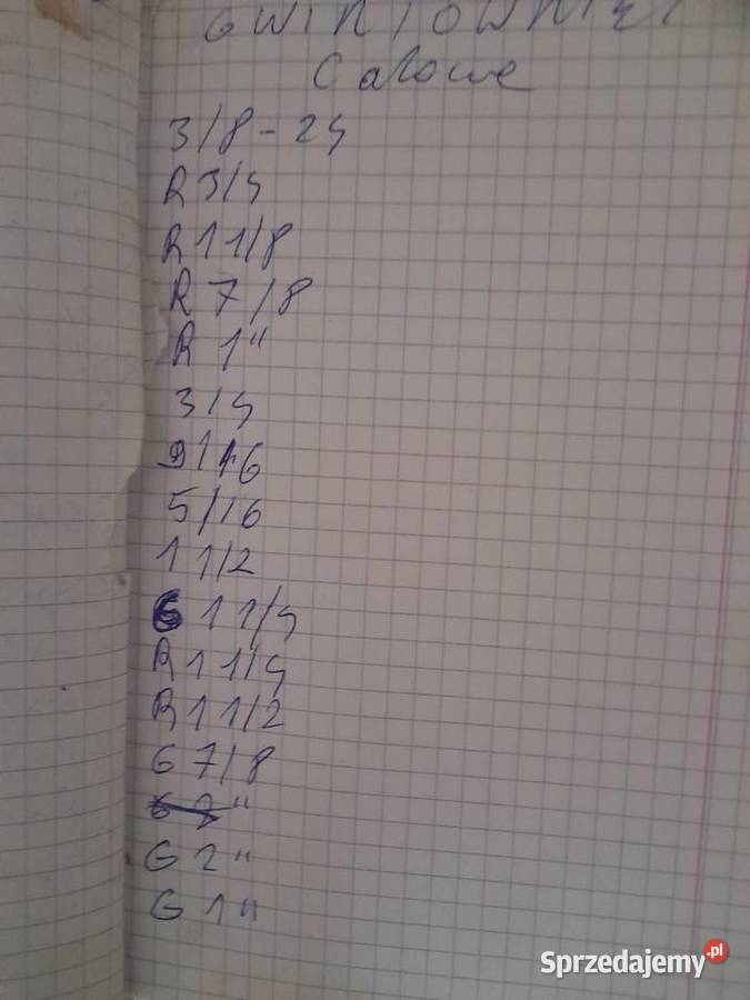 Calowy gwintownik 1 12 Krasne Potockie