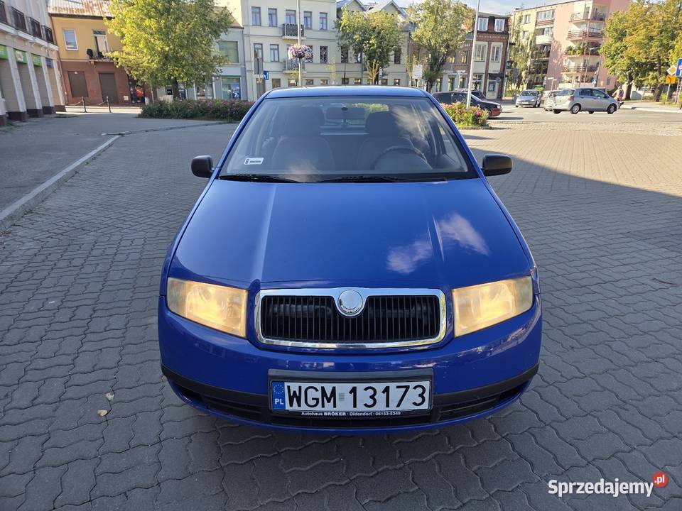 Skoda Fabia 14 MPI klimatyzacja nieuszkodzony Grodzisk Mazowiecki