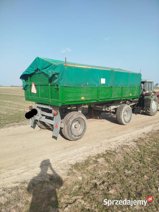 Przyczepa wywrotka Brandys bss p93 hl d47 thk Przyczepy rolnicze Rolnictwo