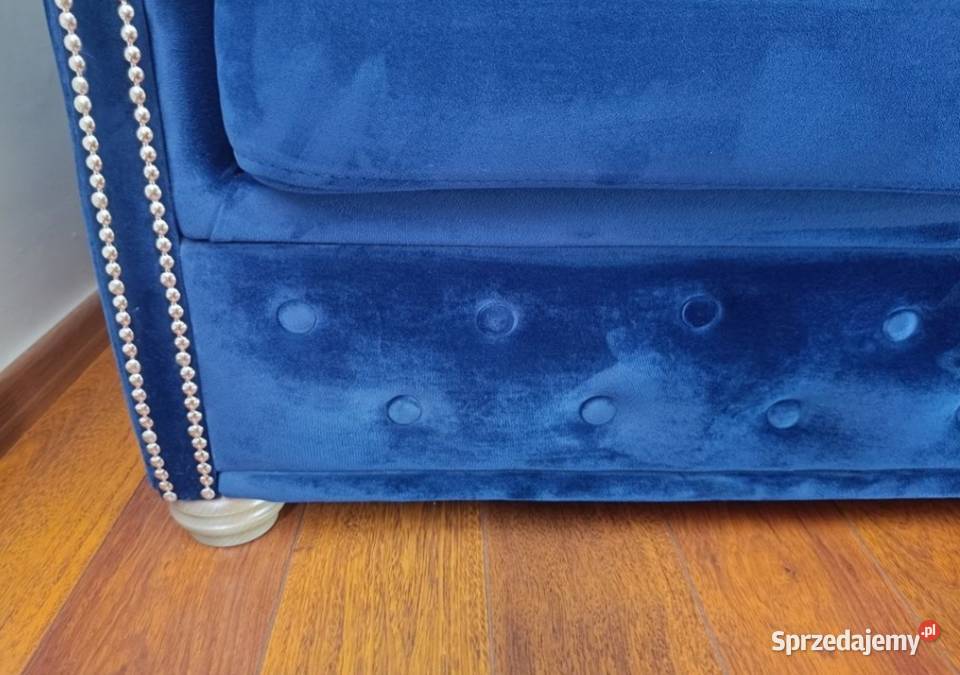 Sofa kanapa granatowa 230 x 75 x 65 małopolskie Jankowice