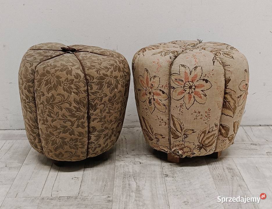 pufa siedzisko pufy podnóżek Halabala projekt Radomsko