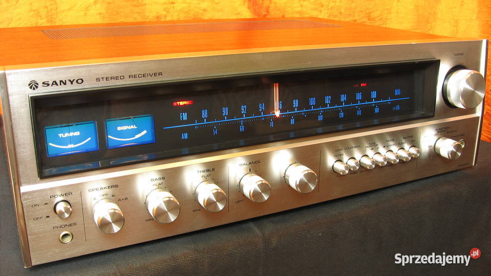 POTĘŻNY Sanyo DCX6000K AMPLITUNER Vintage Amplitunery Świebodzice