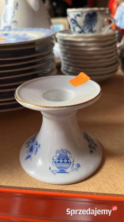 Większy dzbanek Syg Bawaria Dinahar O poj 1900 Porcelana i szkło Gdańsk