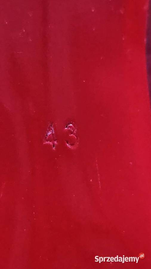 Szpilki 43 czerwone wysokie lakierki nowe
