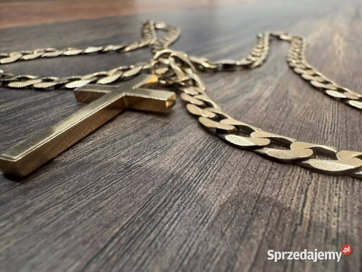 Złoty łańcuszek próba 750 Trzebiatów